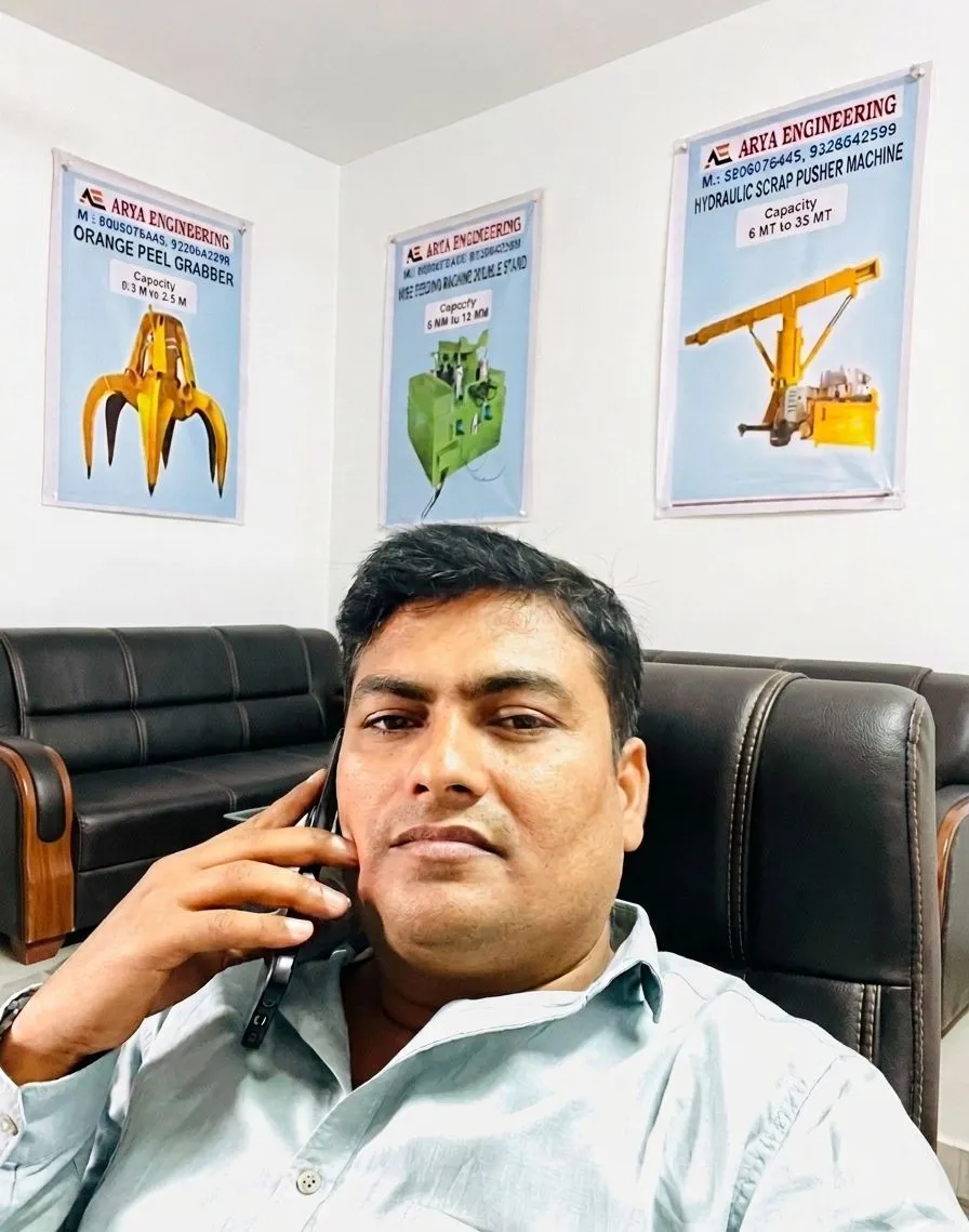 Jitendra Vishwakarma Ã¢â‚¬â€Â Founder of Arya Engineering with 14 years of steel industry experience